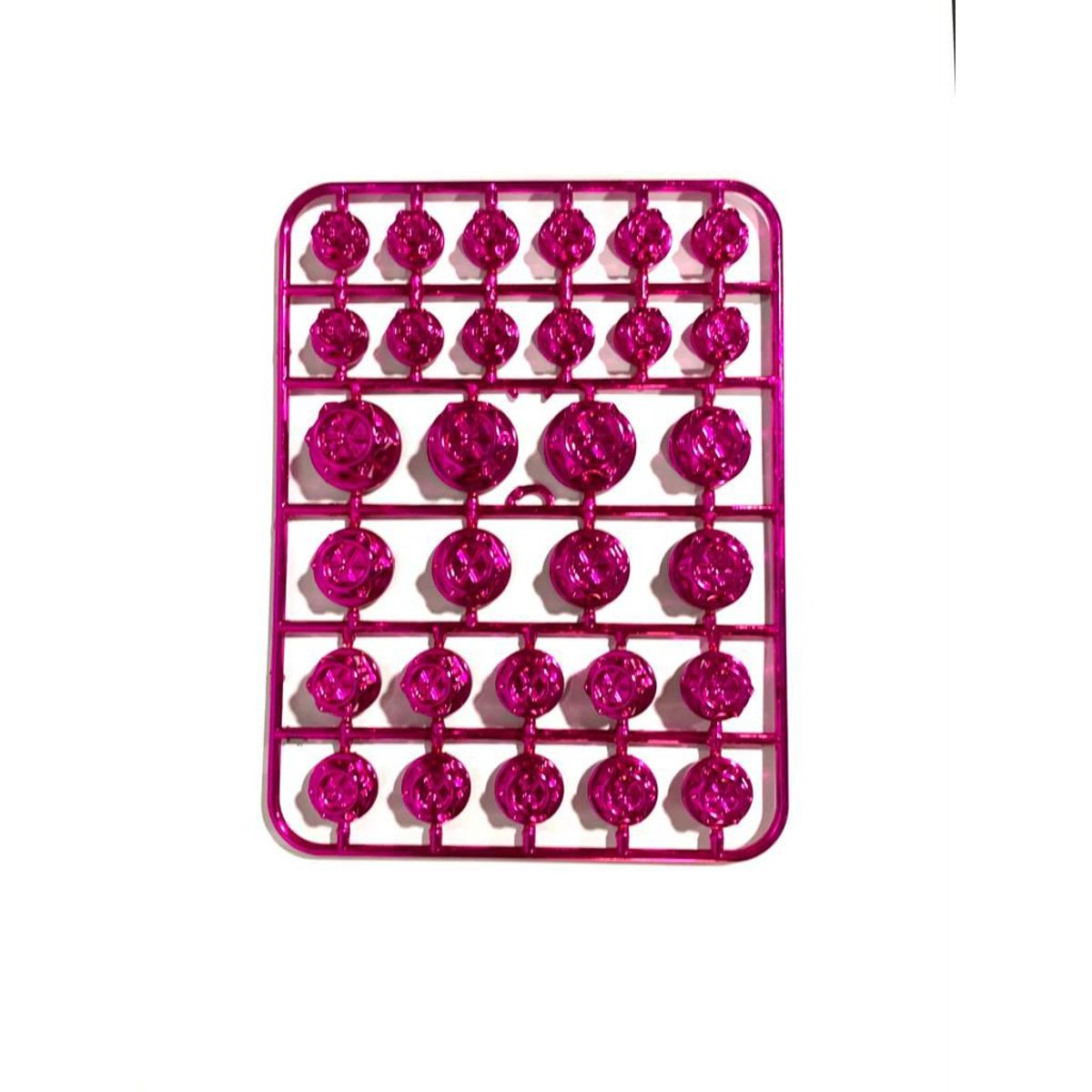 GENERICO - TAPA PARA TUERCAS X 30 PCS LILA