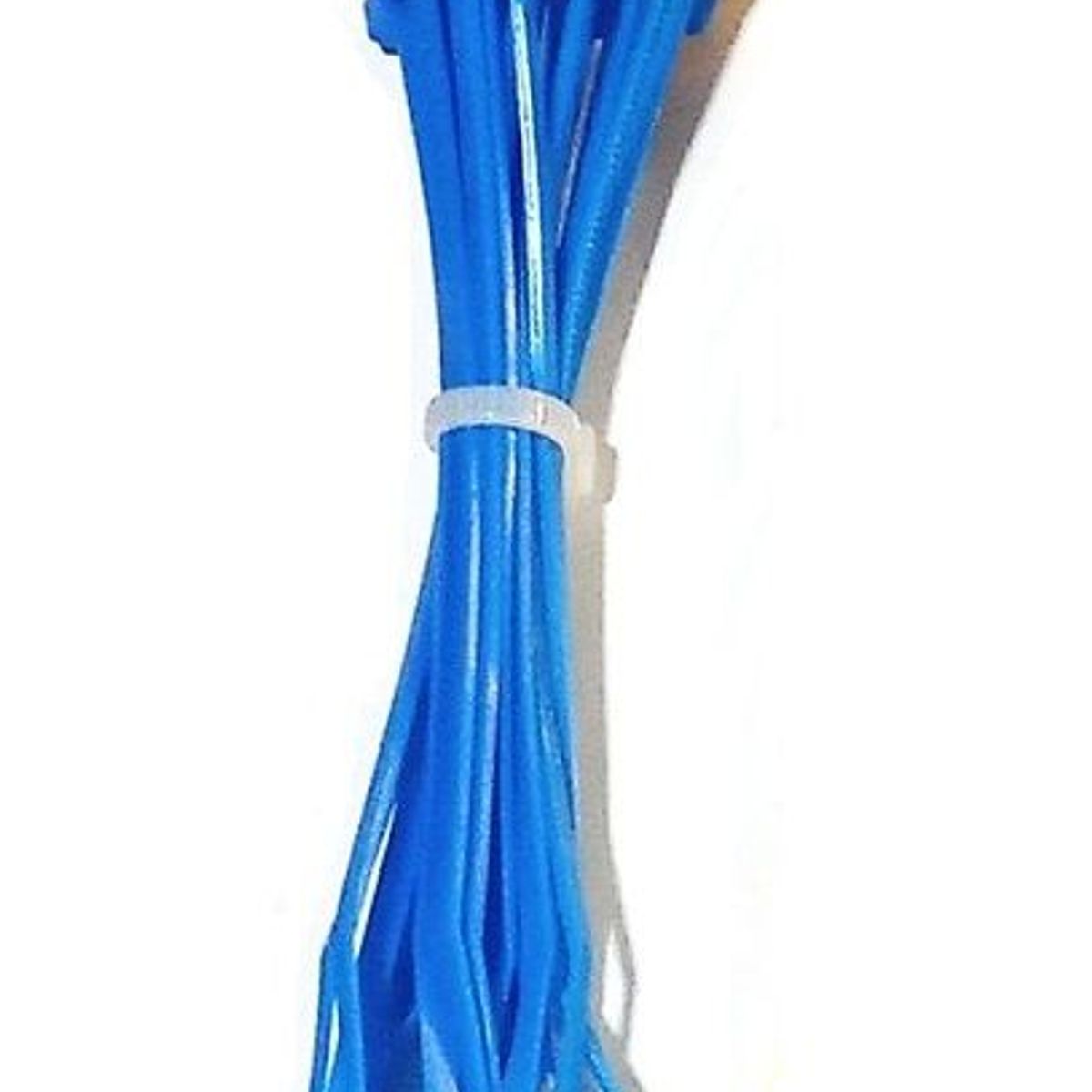 GENERICO - CINTILLO DE AMARRE CELESTE POR 100 UNIDADES DE 15CM X 2.5MM