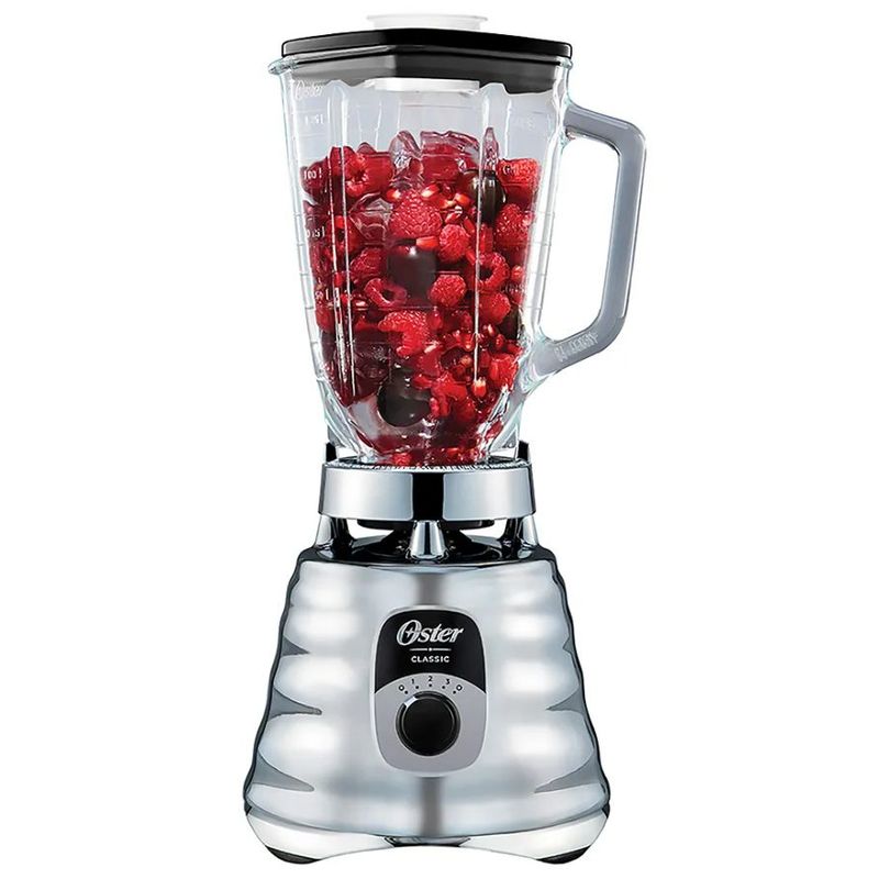 OSTER - LICUADORA OSTER CLASICA 3 VELOCIDADES CON PERILLA BLST4655Z 053 GRIS