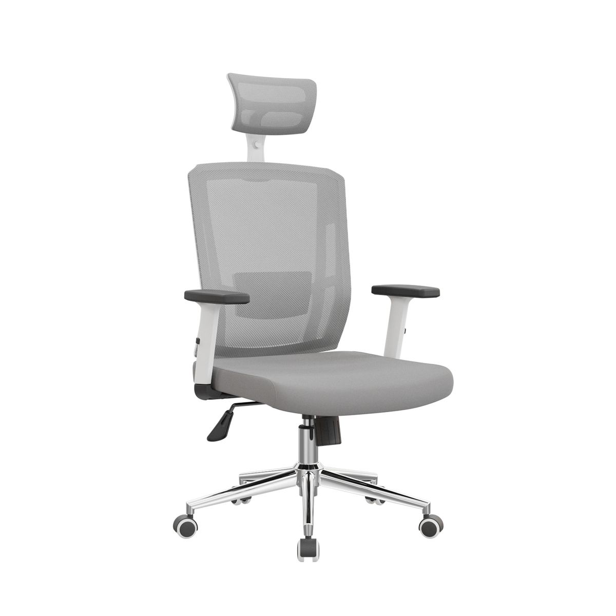 BONNO - Silla De Oficina Ergonómica Presidente Delphi Gris Bonno