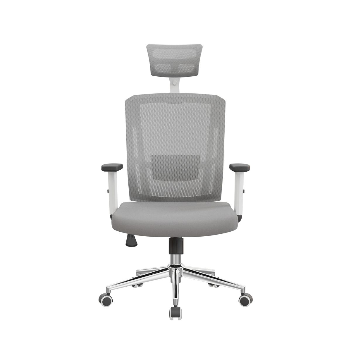 BONNO - Silla De Oficina Ergonómica Presidente Delphi Gris Bonno