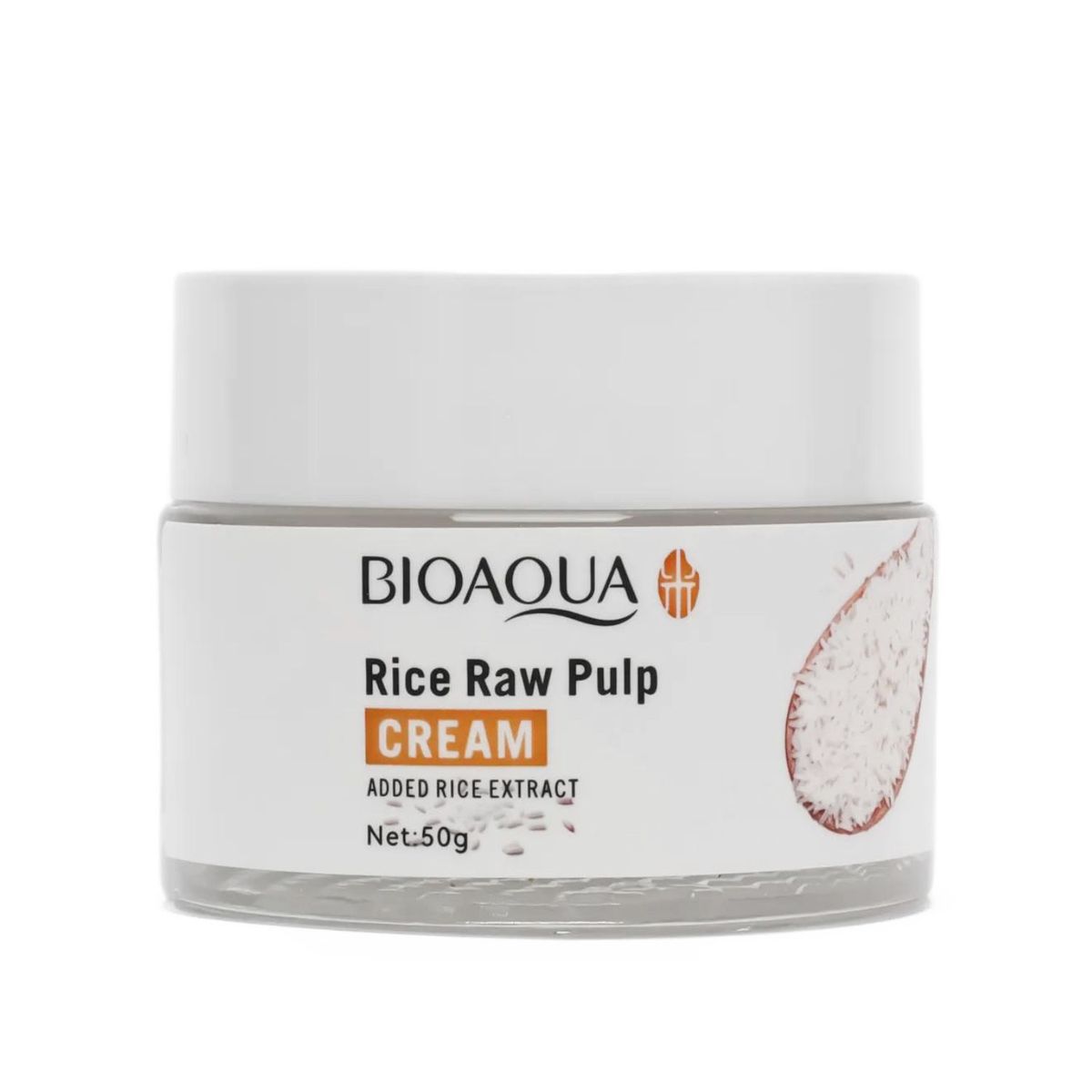 BIOAQUA - Crema Facial Arroz Rice Raw Pulp Bioaqua 50g Antiarrugas