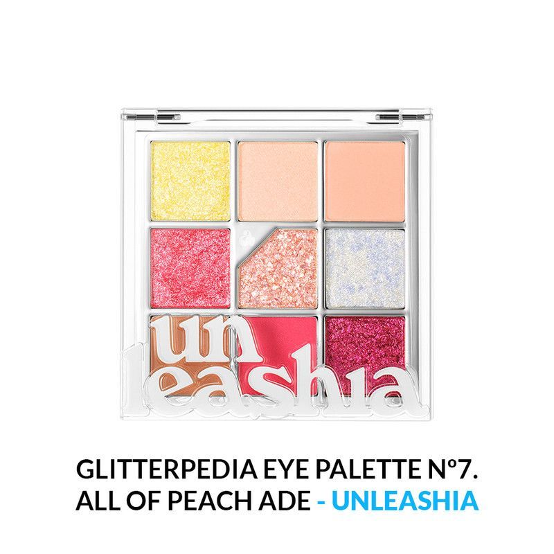 GENERICO - Glitterpedia Eye Palette UNLEASHIA - Nº7 All of Peach Ade