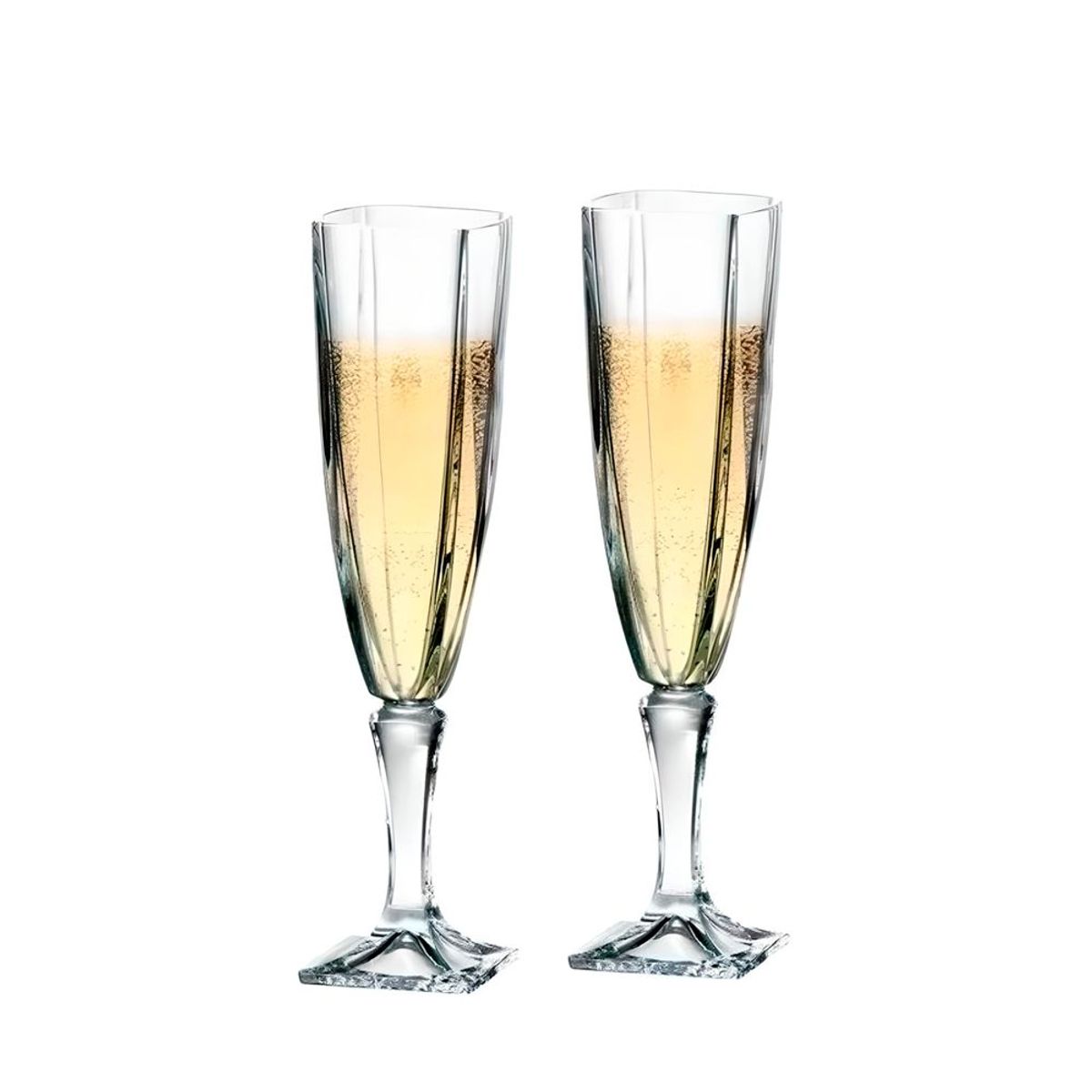 INSPIRA - Set de 6 Copas Champagne Forma Flauta 140ml