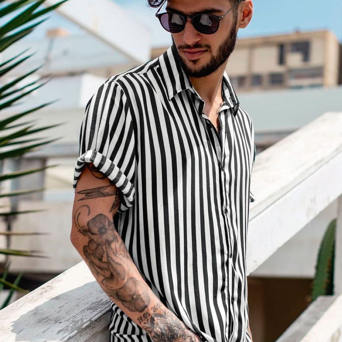 GENERICO - CAMISA LINO CUELLO CAMISERO