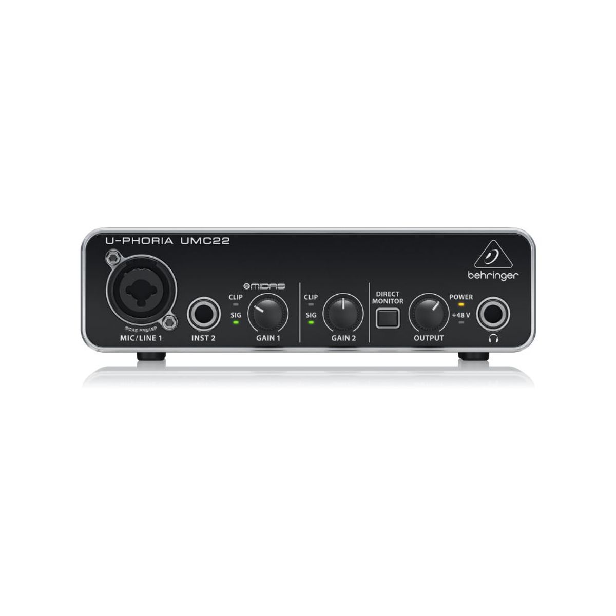 BEHRINGER - Interfaz Behringer U-phoria Umc22