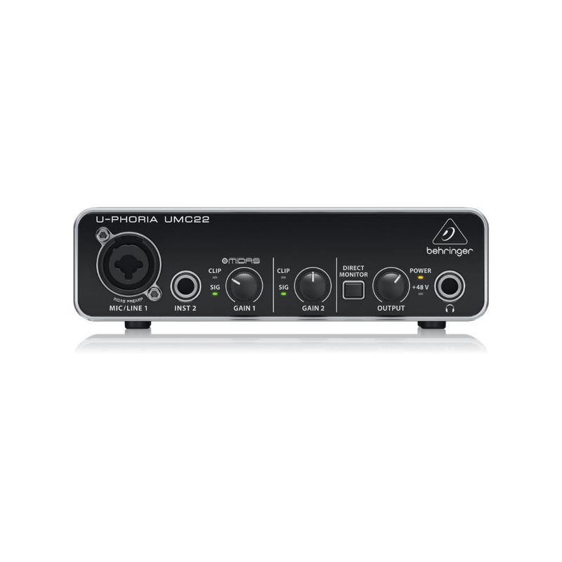 BEHRINGER - Interfaz Behringer U-phoria Umc22