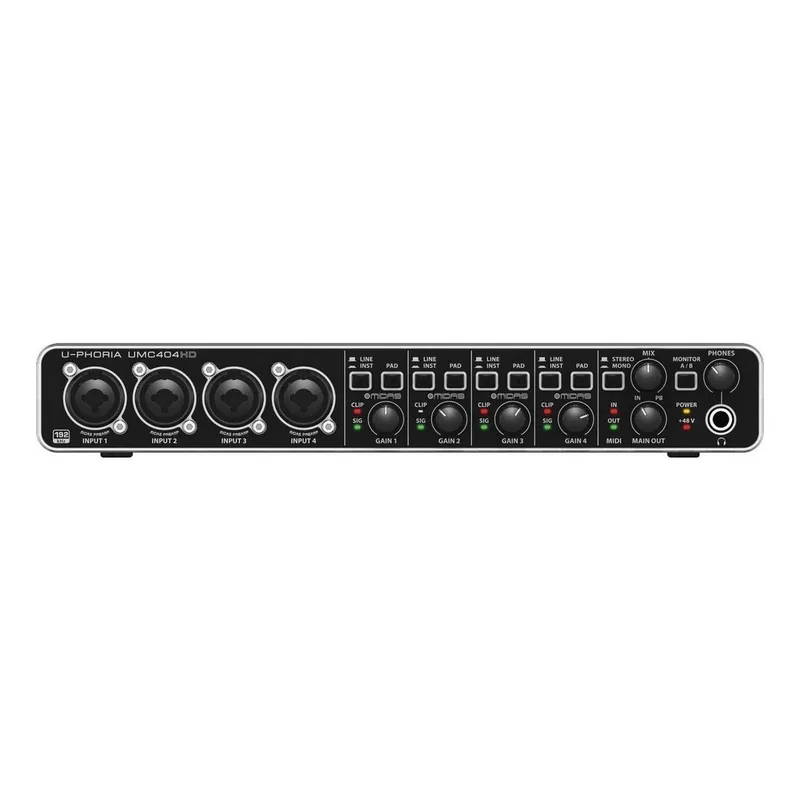 BEHRINGER - Interfaz De Audio Behringer U-phoria Umc404hd