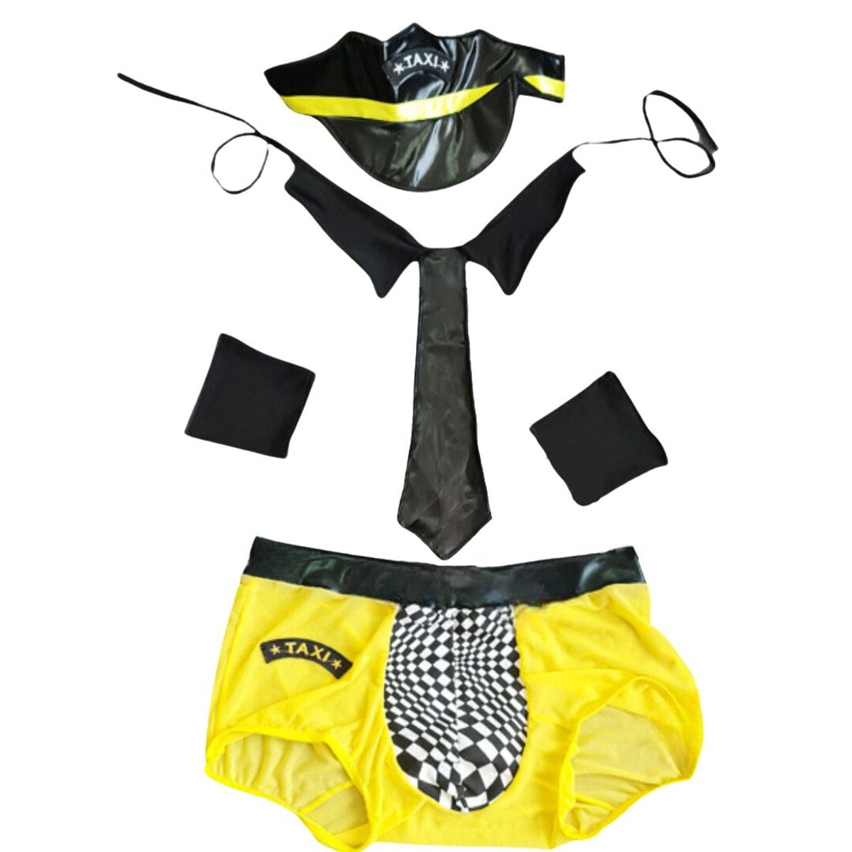 GENERICO - Disfraz Sexy Lencería Taxista