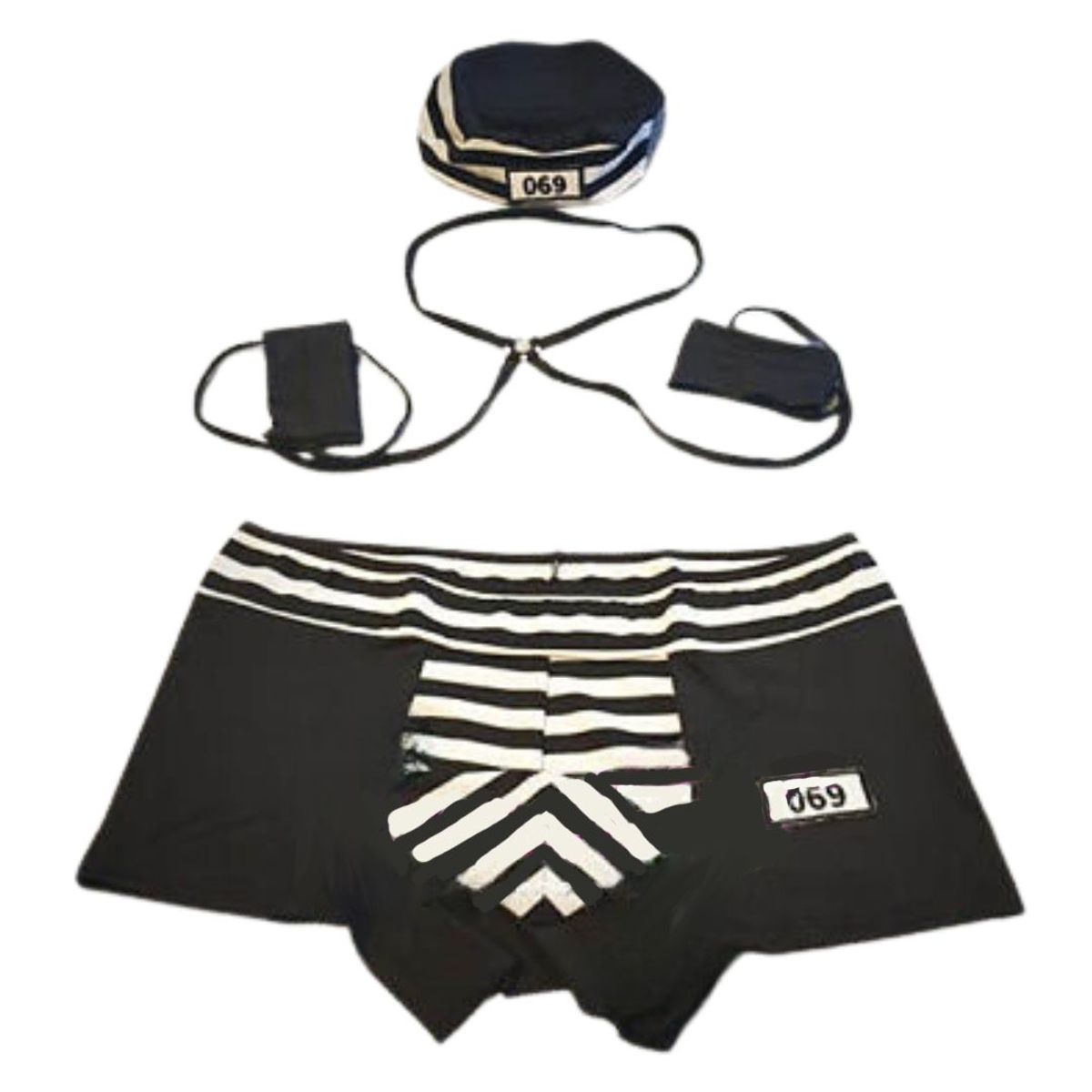 GENERICO - Disfraz Sexy Lencería Pricionero