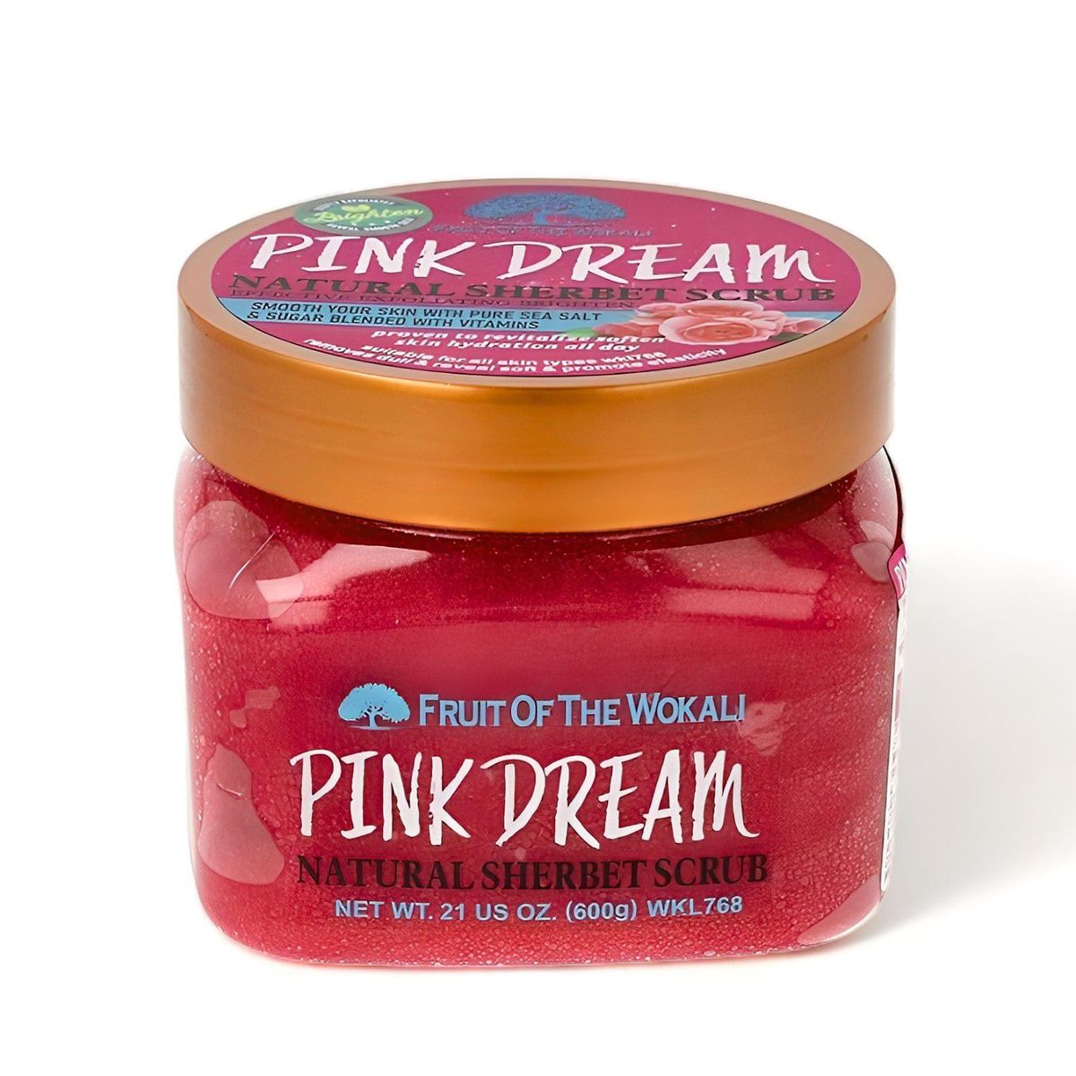 WOKALI - Exfoliante Corporal Natural Pink Dream Fruit Of The Wokali 600g