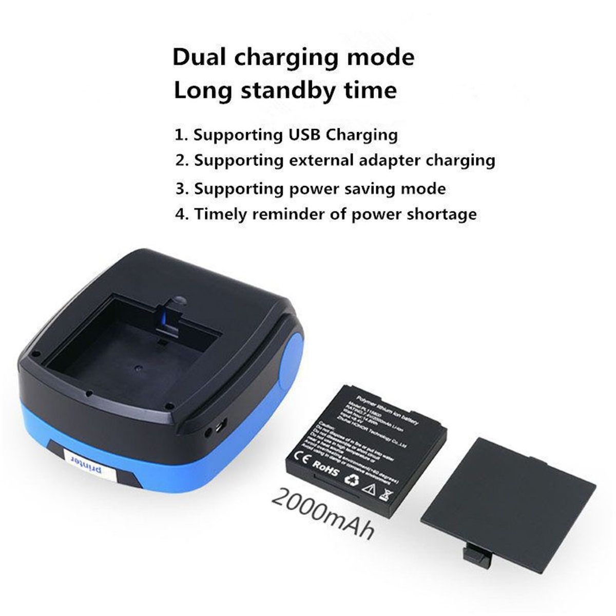 XPRINTER - Impresora Ticketera Termica Portatil Bluetooth 80mm Tickets