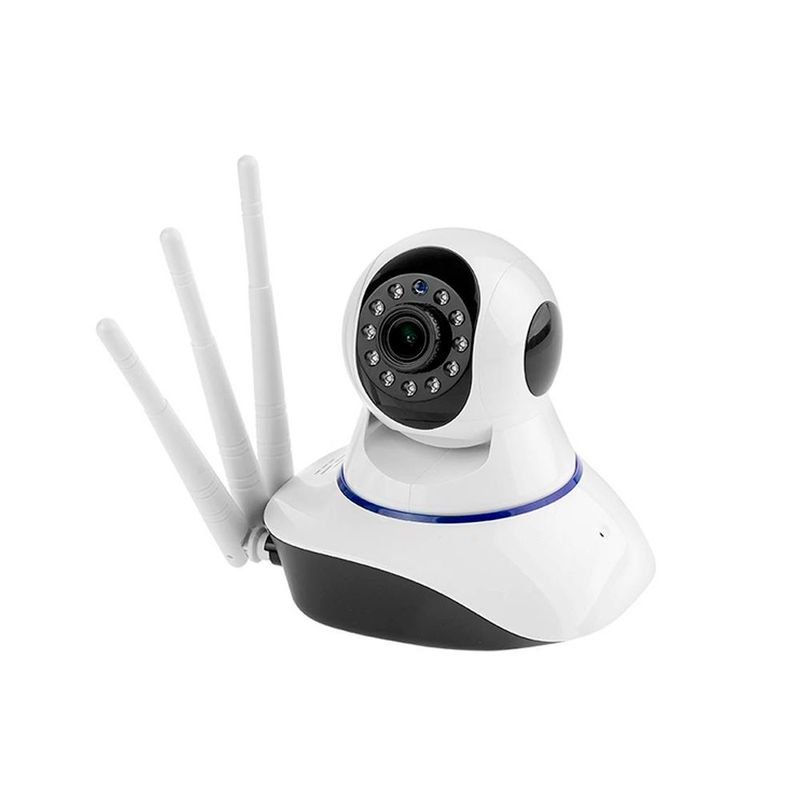 GENERICO - Camara IP Robótica 360 Seguridad 3 Antenas Hd Con Wifi Vision Nocturna