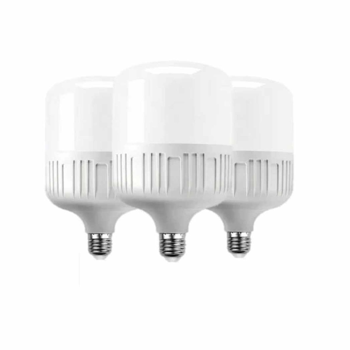 GENERICO - Foco 3 Unidades LED 50W Potente Ahorrador Luz Blanca E27 Bombillo