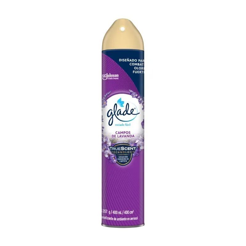 GLADE - Ambientador Glade Spray Campos de Lavanda 400ml