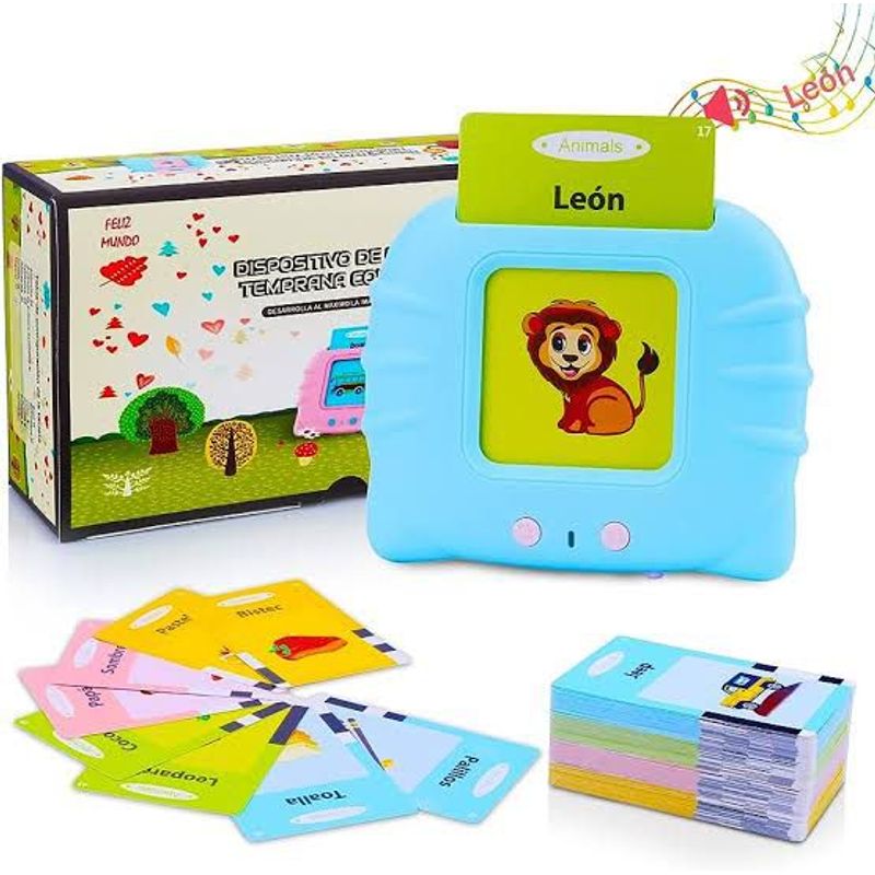 GENERICO - Juego lector de tarjetas interactivo estimulación lenguaje