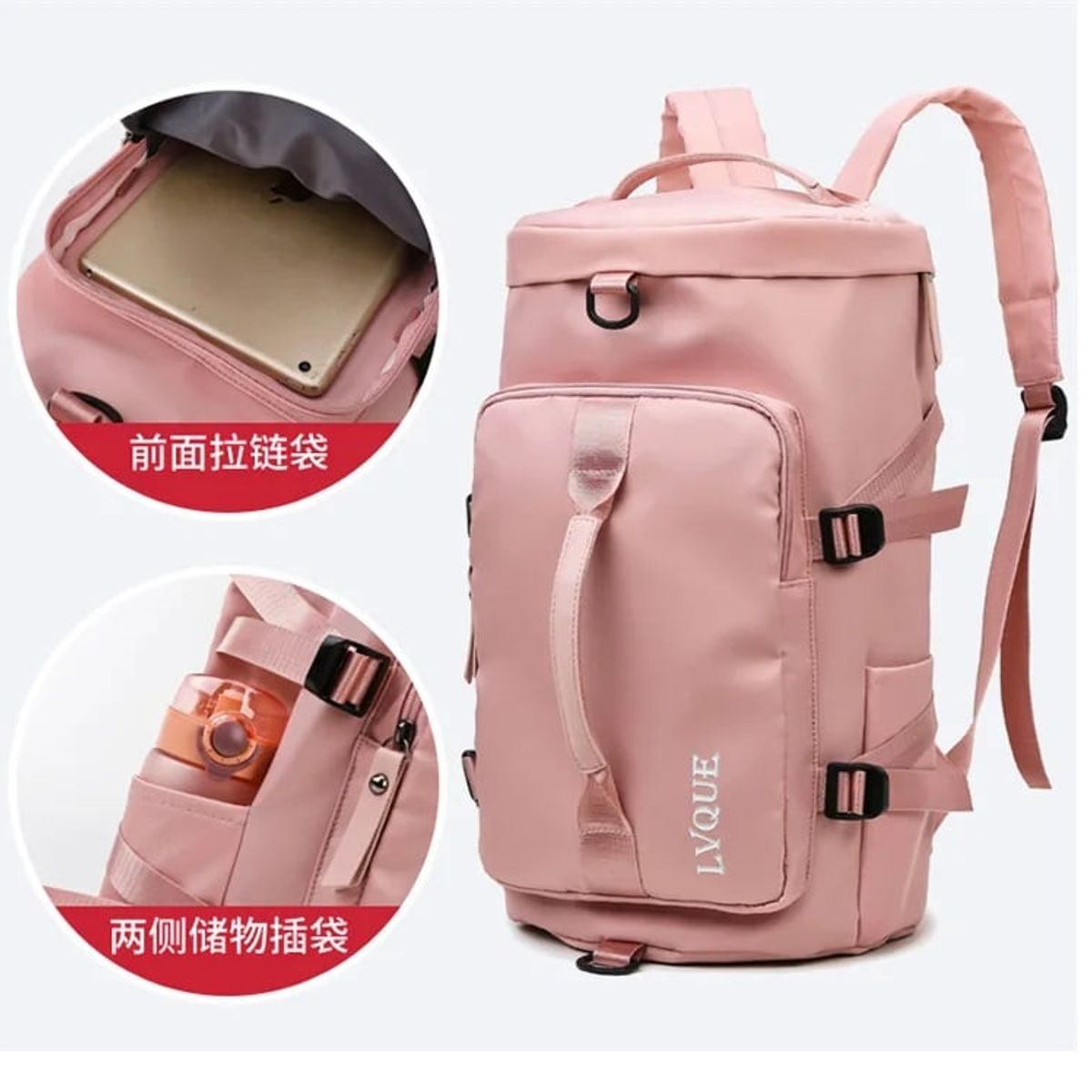 OEM - Mochila Viajera Deportiva Multiuso de gran capacidad