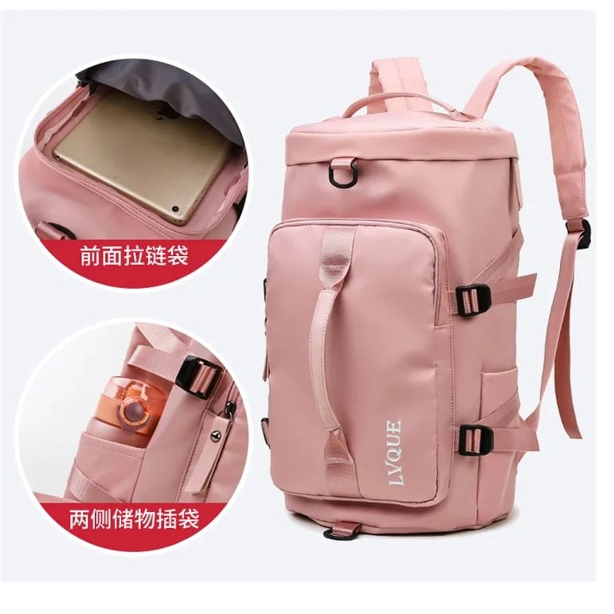 OEM - Mochila Viajera Deportiva Multiuso de gran capacidad