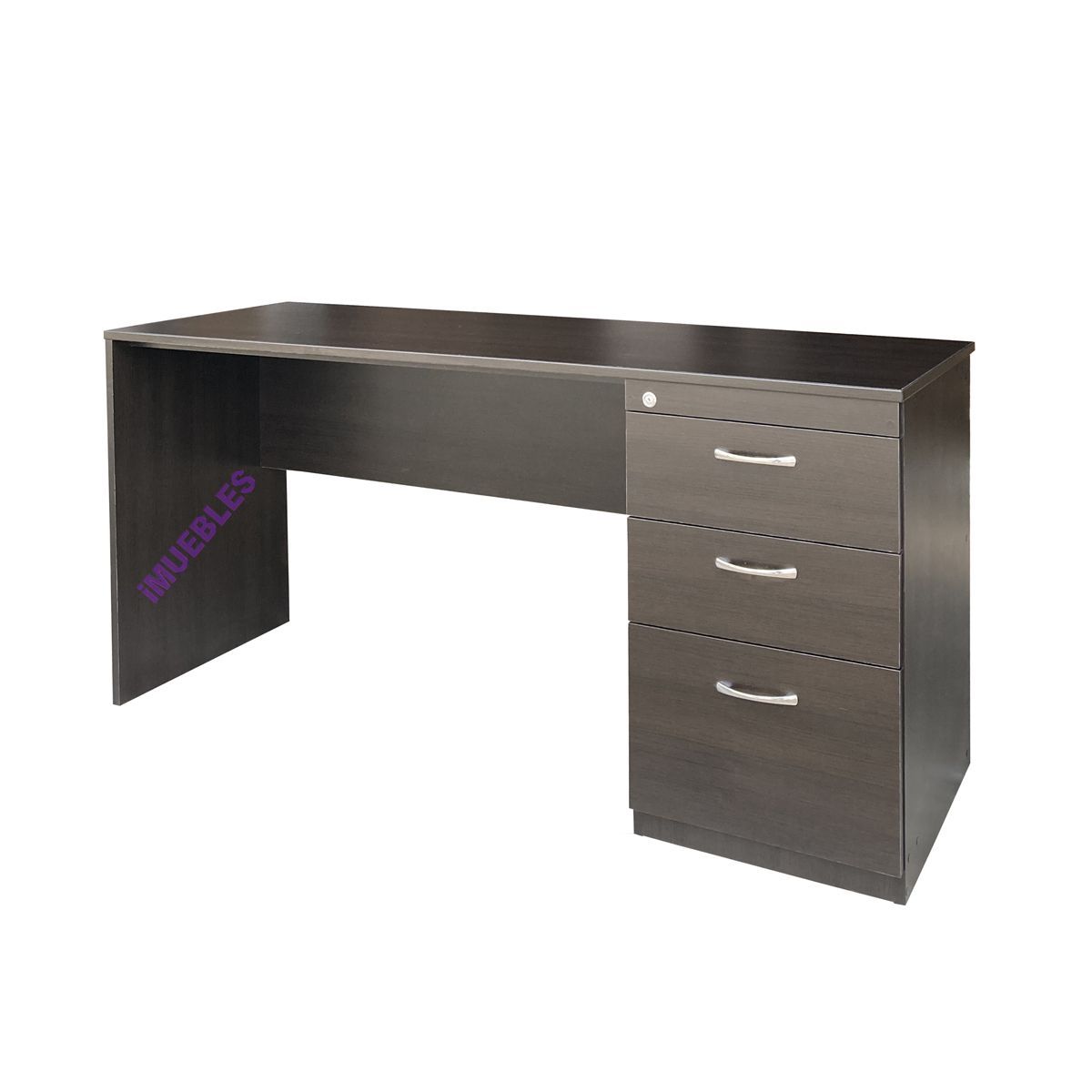 TEMEL - Escritorio Ejecutivo Escritorio Oficina Grande Cajones con Llave