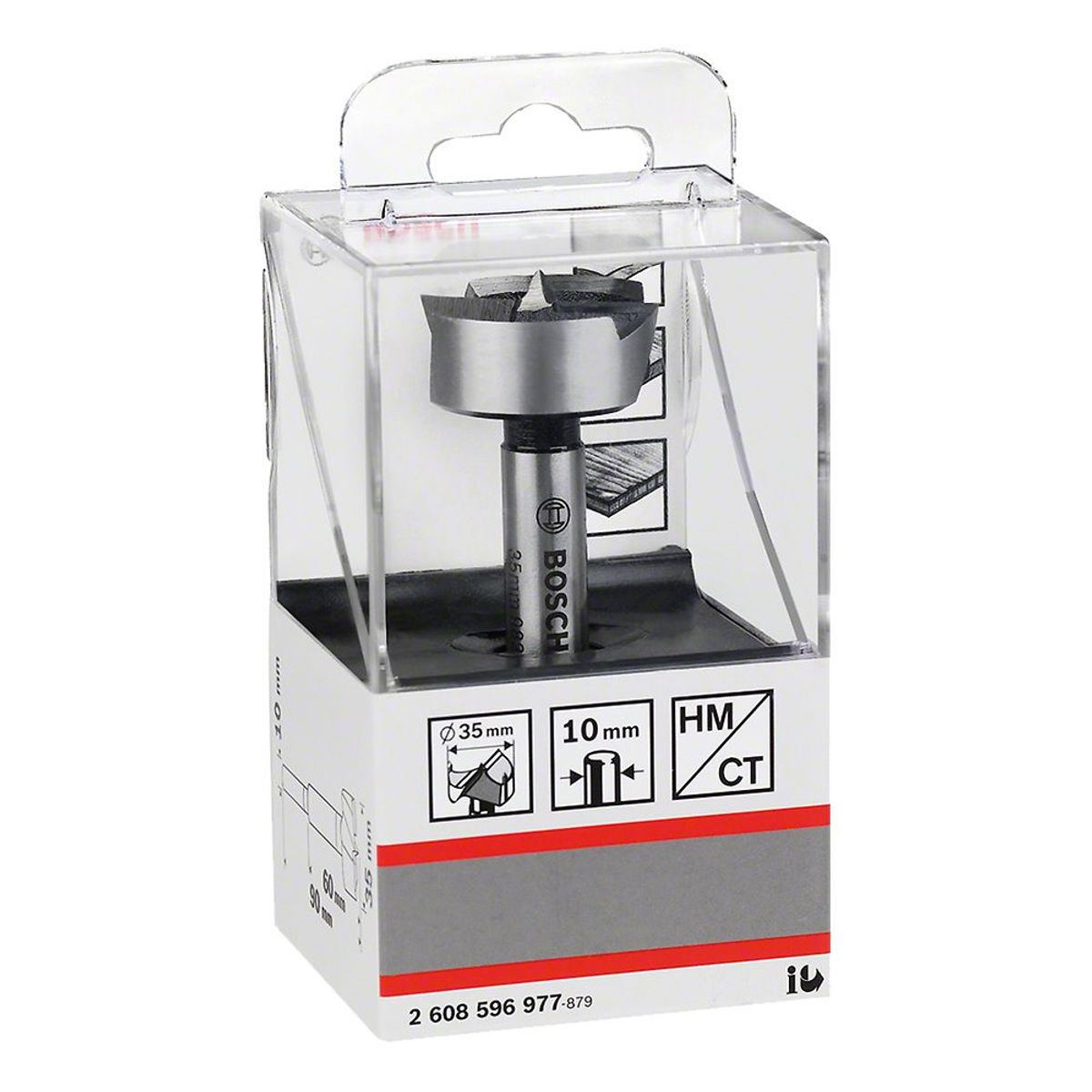 BOSCH - Broca Forstner bisagra 35 mm