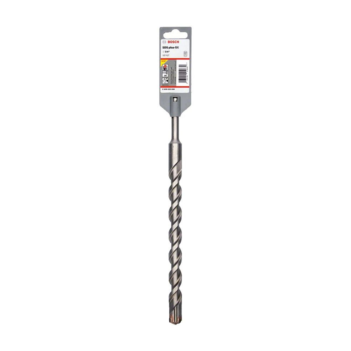 BOSCH - Broca SDS Plus 5X - 3/4"x10"x12" Bosch