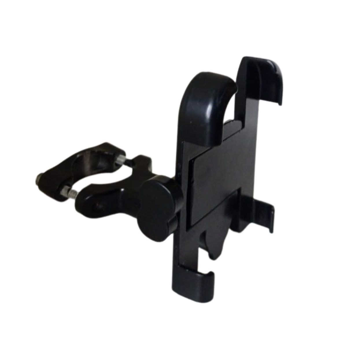 GENERICO - Soporte Celular Para Moto o bicicleta timon o Aluminio C-1 Negro