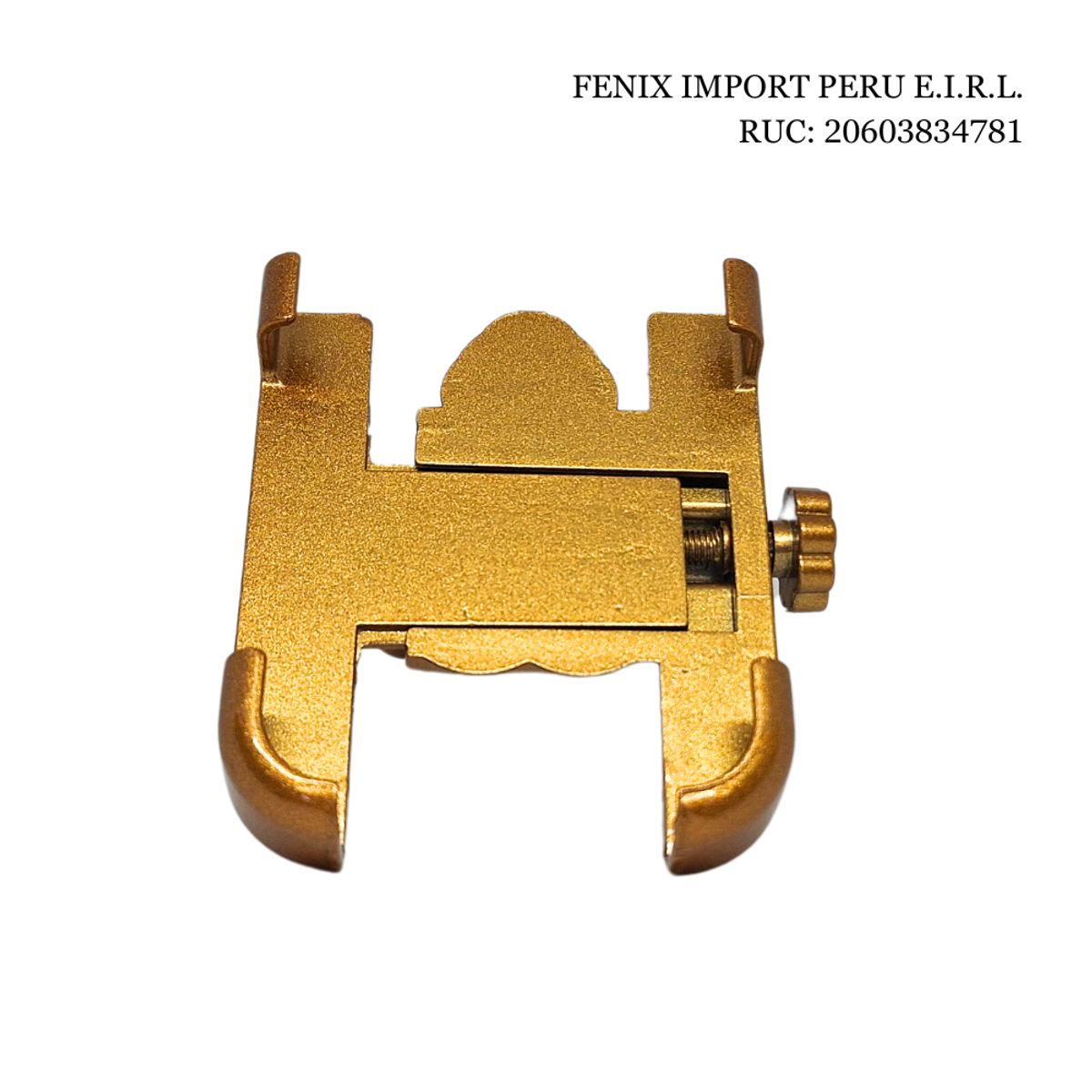 GENERICO - Soporte Celular Para Moto o bicicleta timon o Aluminio C-1 Dorado