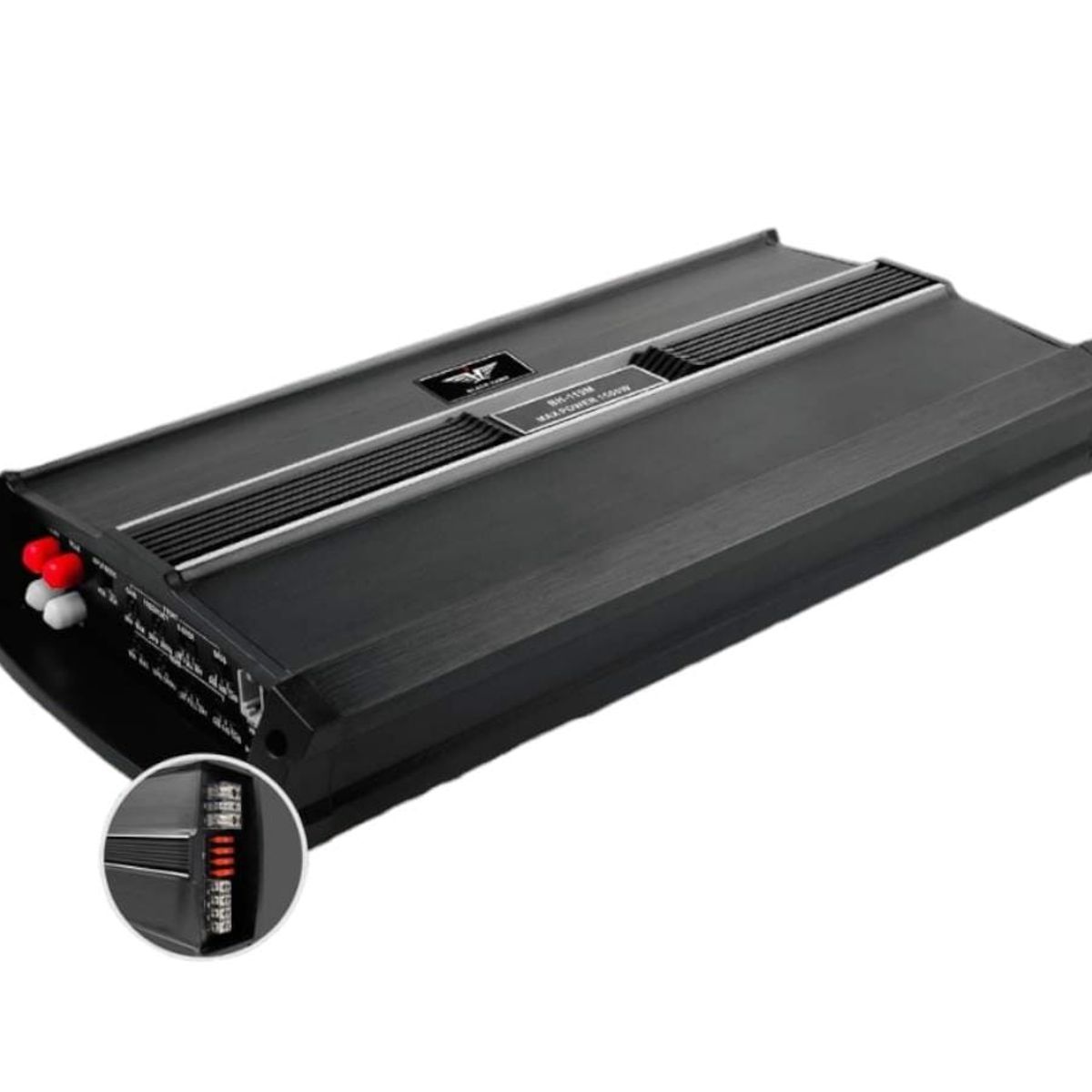 BLACK HAWK - Amplificador Monoral 4500w Black Hawk
