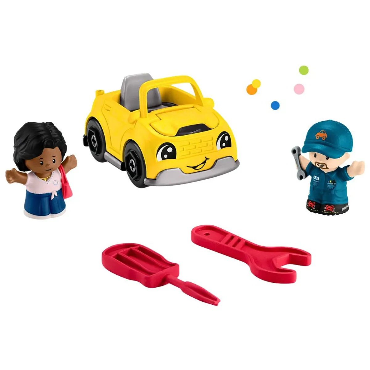 FISHER PRICE - Playset con Luces Fisher Price Garaje y Lavado de Autos