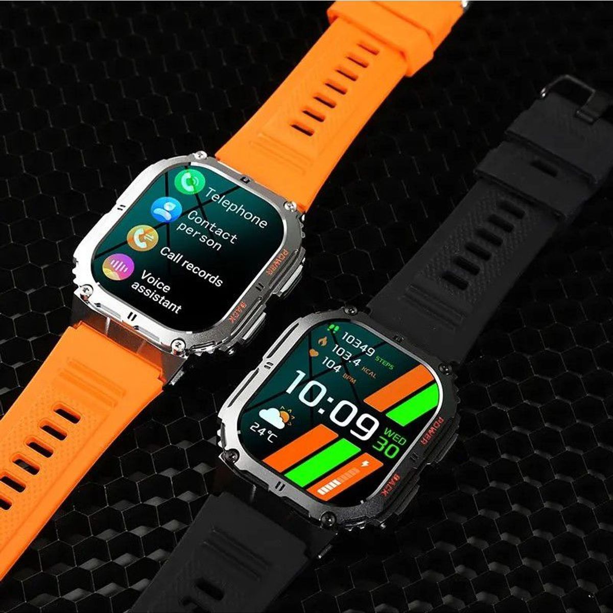 GENERICO - Smartwatch SPOVAN K61 Pro Monitor Salud Multisport
