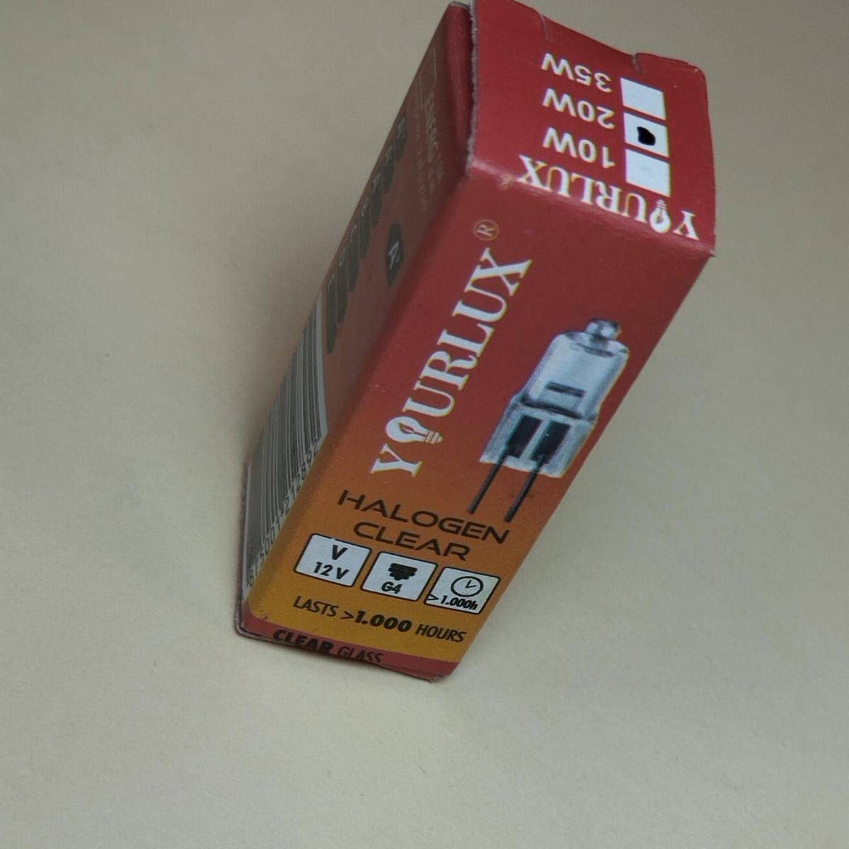 GENERICO - BIPIN HALOGENO DIMABLE 12V 20W G4