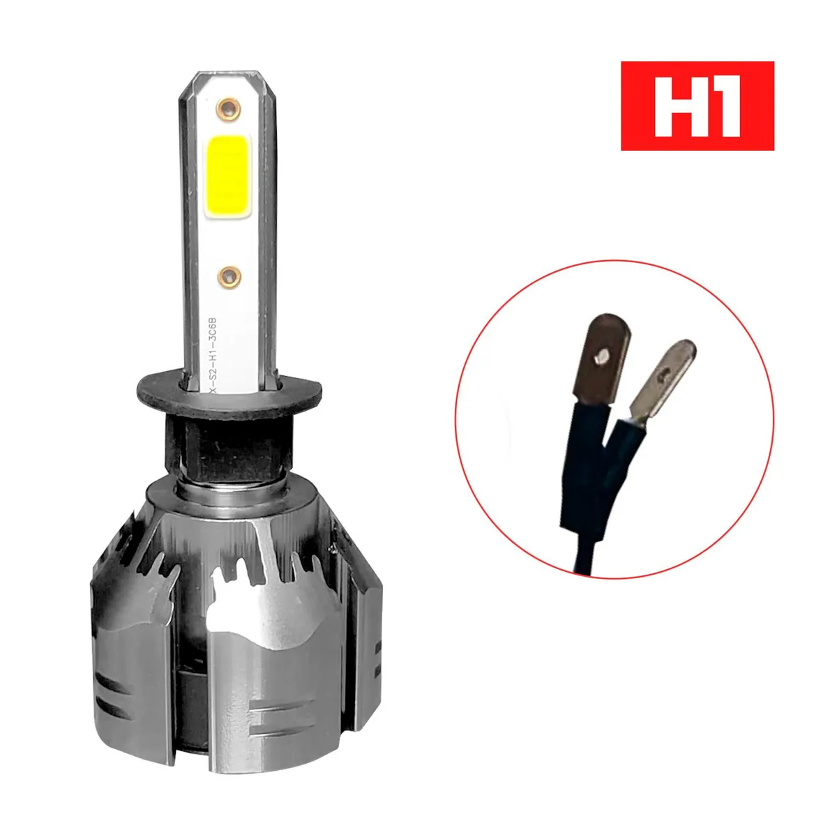 GENERICO - Kit Turbo Led H1 H3 H4 H7 H11 H13 9005 9006 880 12000lm/ R11