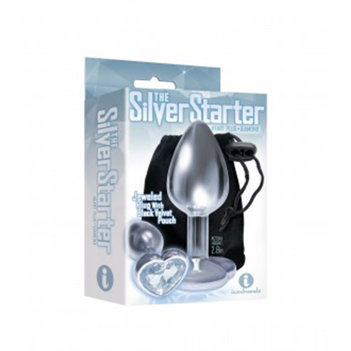 GENERICO - Plug Metal Corazon Americano Small Americano