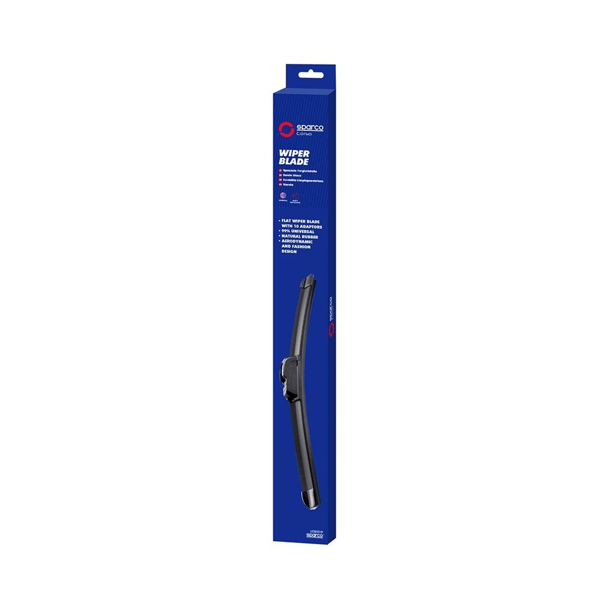 SPARCO - Plumilla Limpia Parabrisas 16Pulgdas Ergonómico plano Spárco