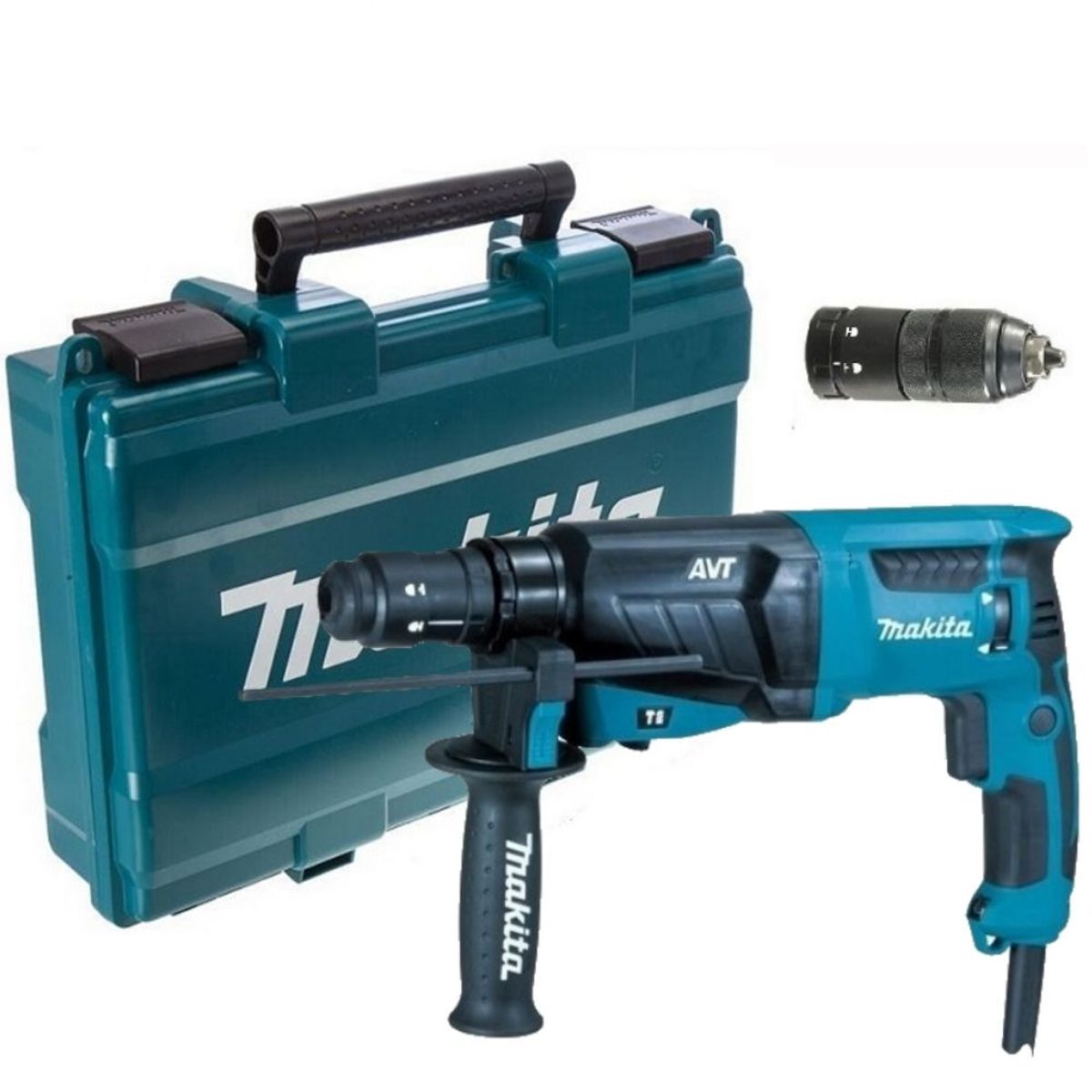 MAKITA - Rotomartillo Sds-plus 800w 24j Chuck Avt Makita Hr2631ft