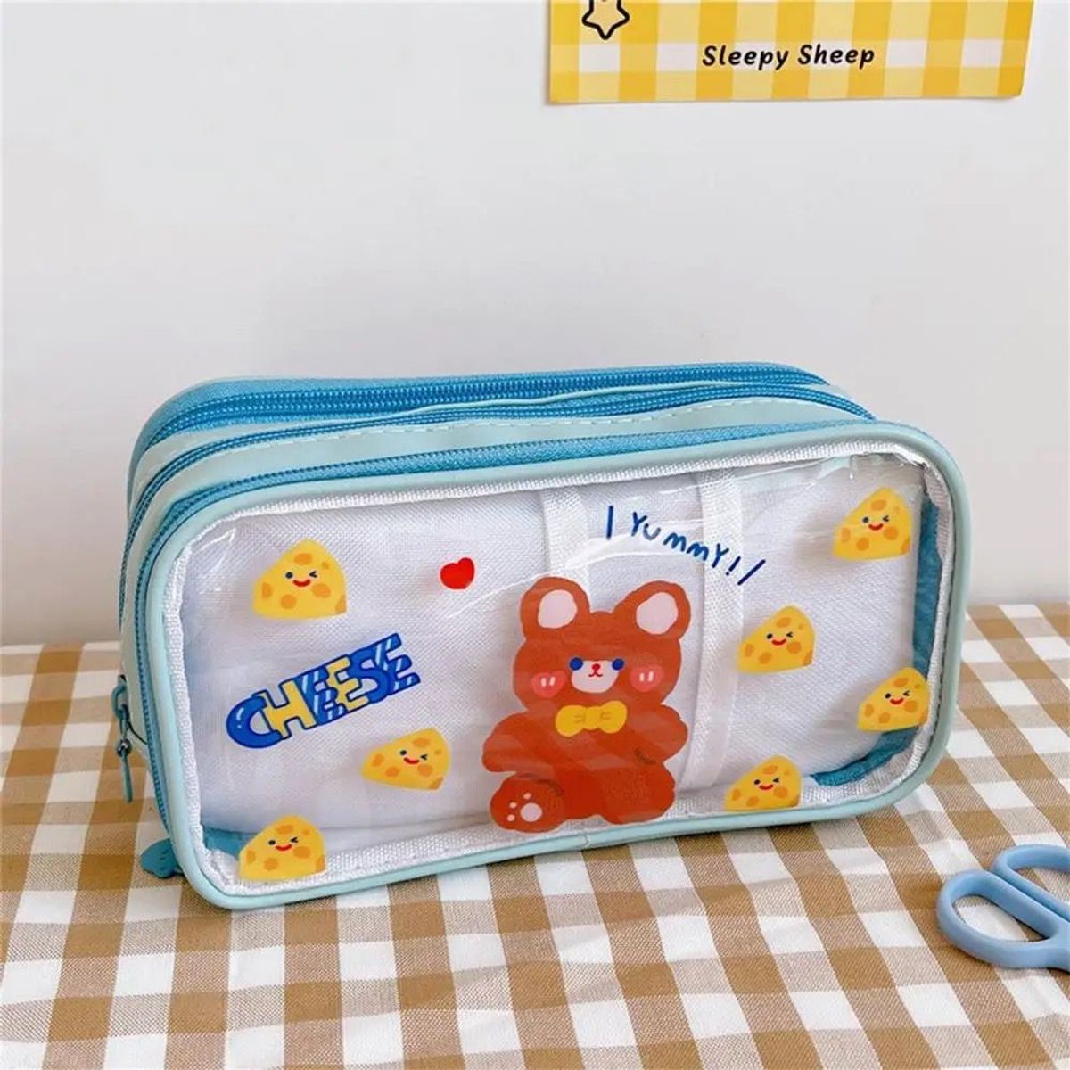 GENERICO - Cartuchera Kawaii Organizador de lápices Accesorios 3 capas