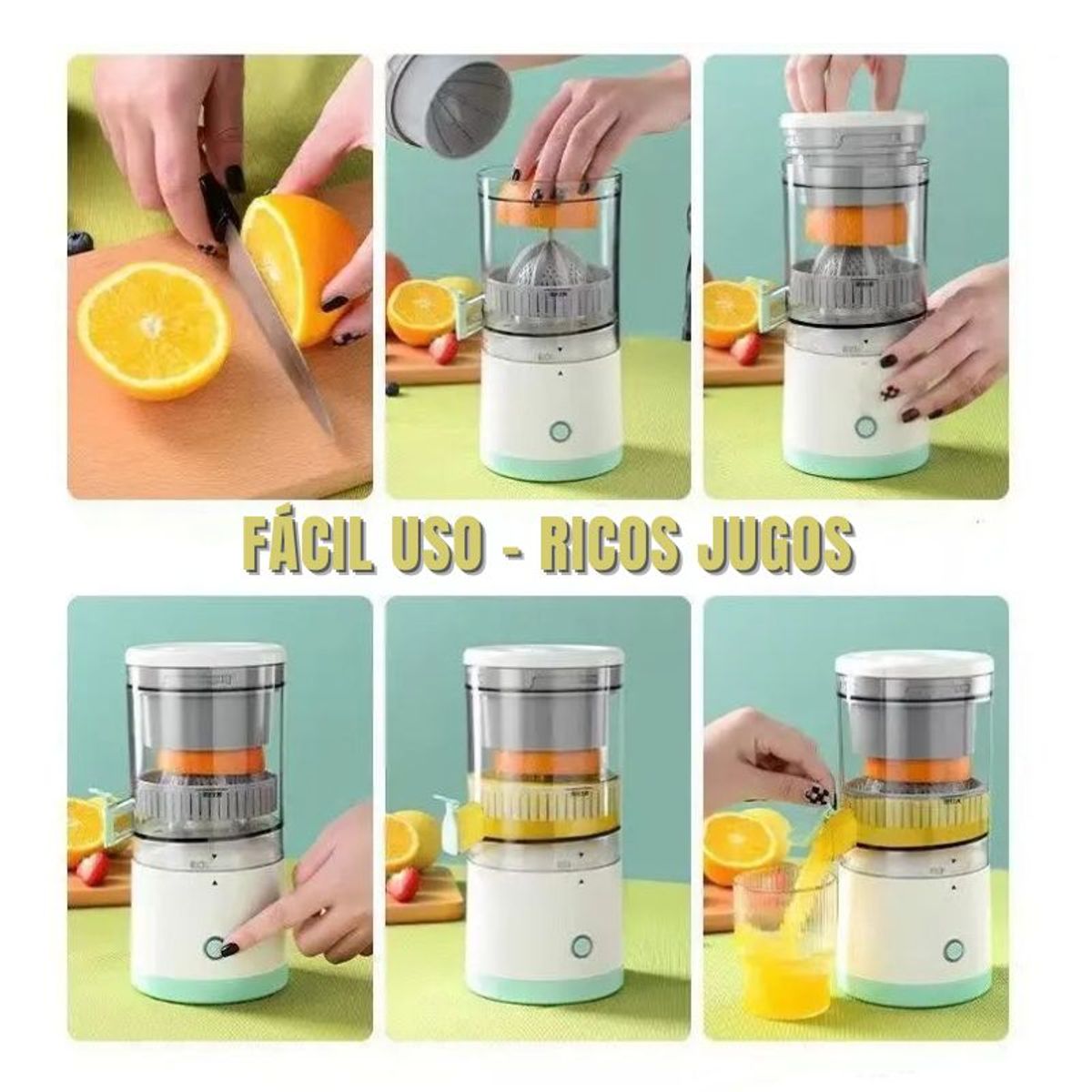 ROHS - Exprimidor Eléctrico de Naranjas y frutas