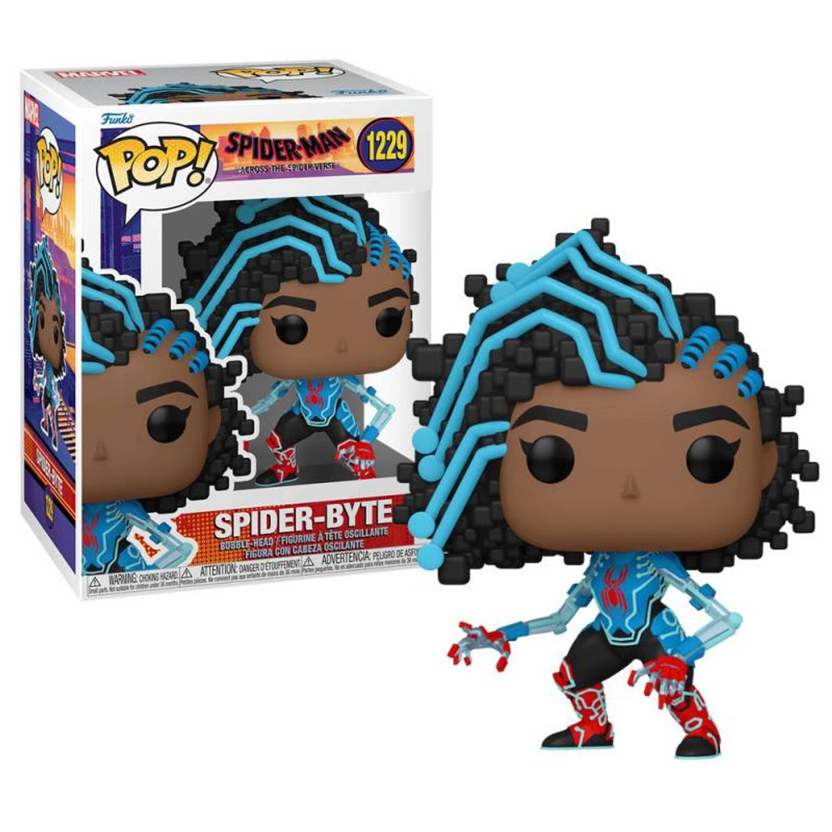 FUNKO - POP SPIDER-MAN ACROSS THE SPIDER-VERSE - SPIDER-BYTE 1229