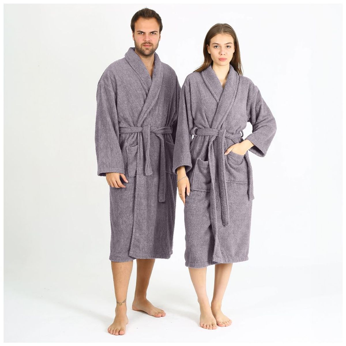 KELLER - Bata Albornoz Salida de Baño Talla L AZ2