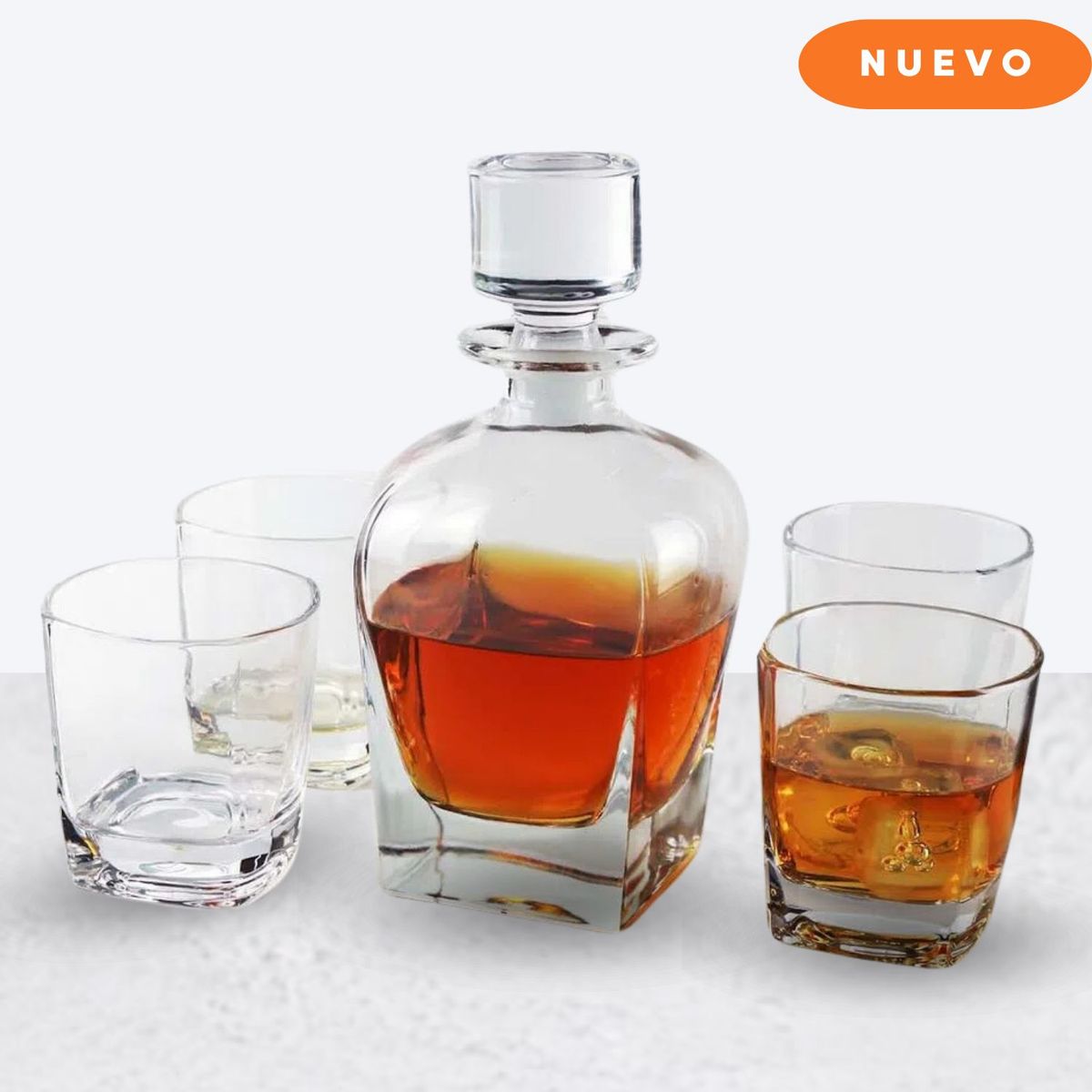 GENERICO - Set licorera x 5 pz monarch