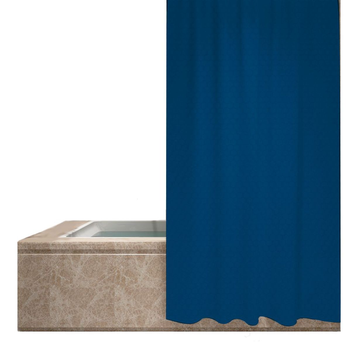 HYGGE - Cortina para Baño Impermeable Diseño Panal