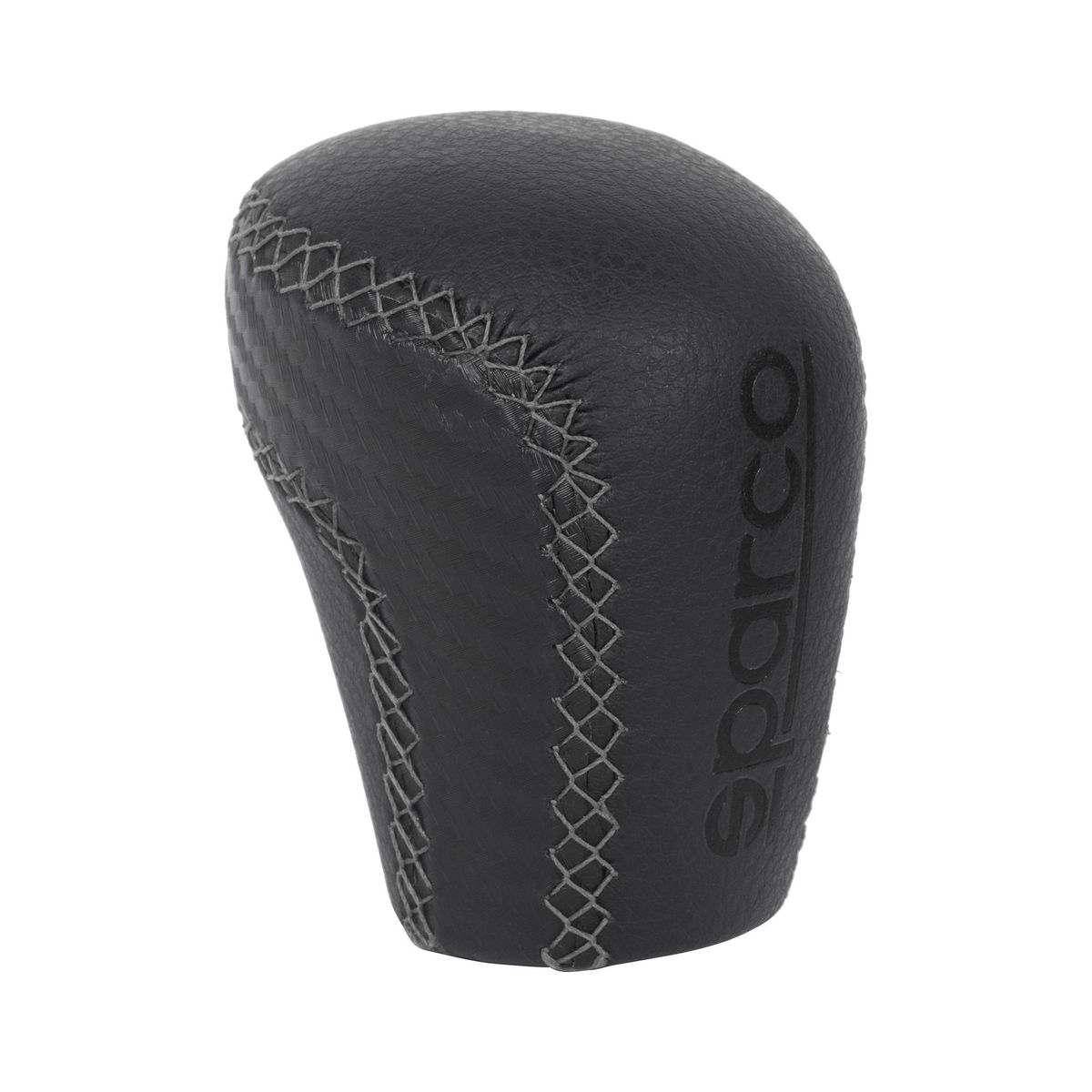 SPARCO - Perilla Pomo Palanca de Cambios Cuero Gris Sparco