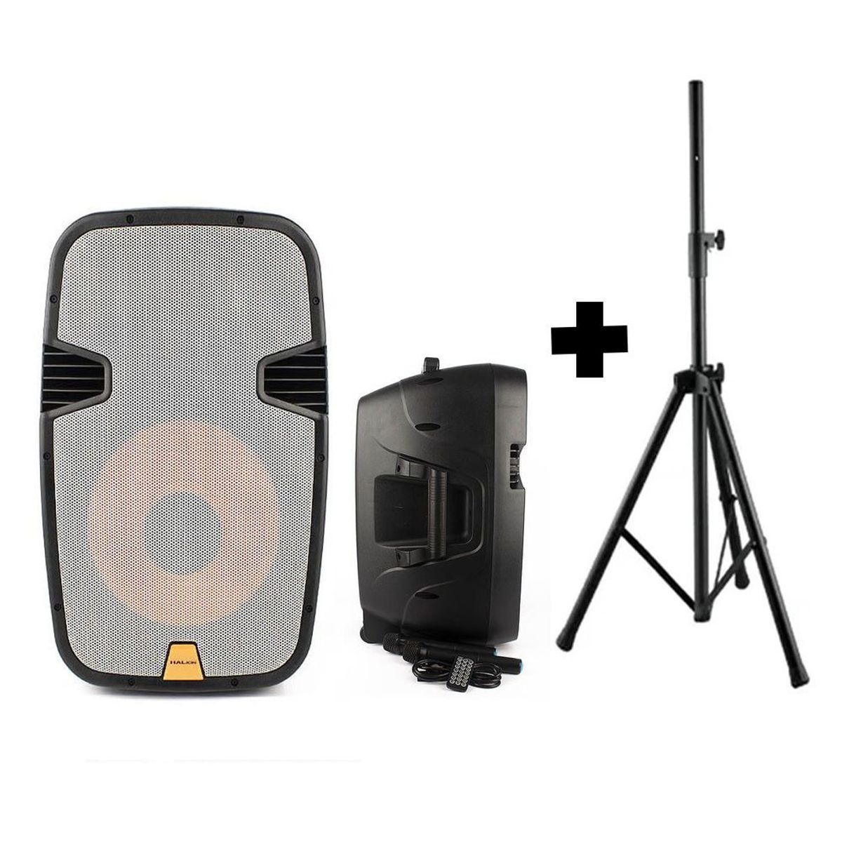 HALION - Combo Parlante Halion PHA15MB 2000w con soporte SPS502M
