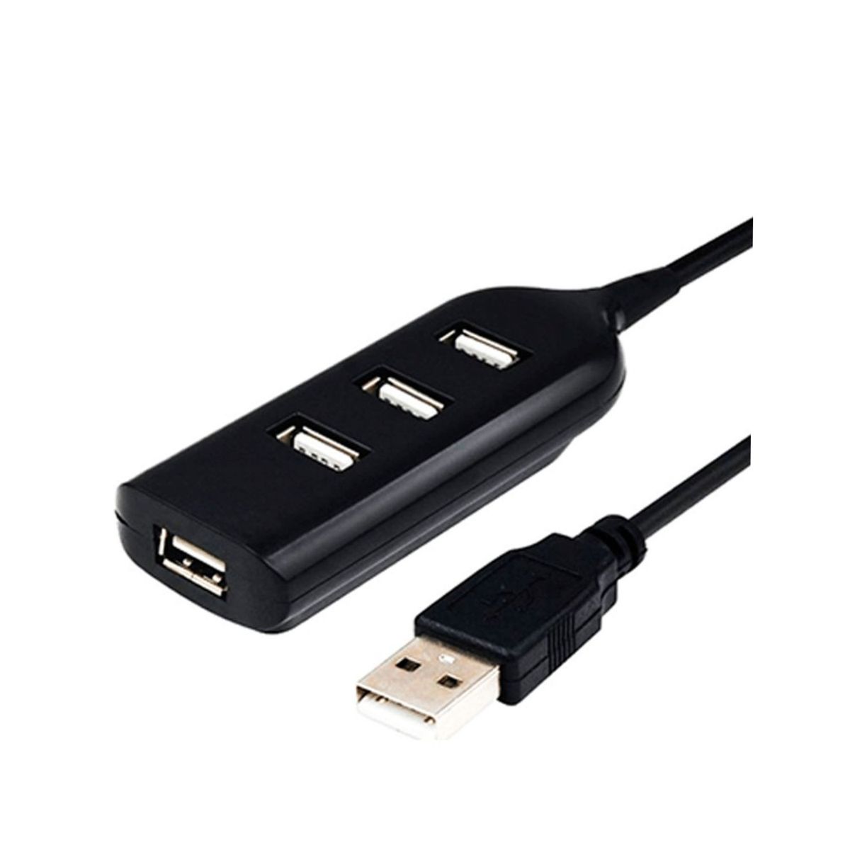 IBLUE - Hub Portatil Iblue 4 Puertos Usb 2.0 Alta Velocidad Negro