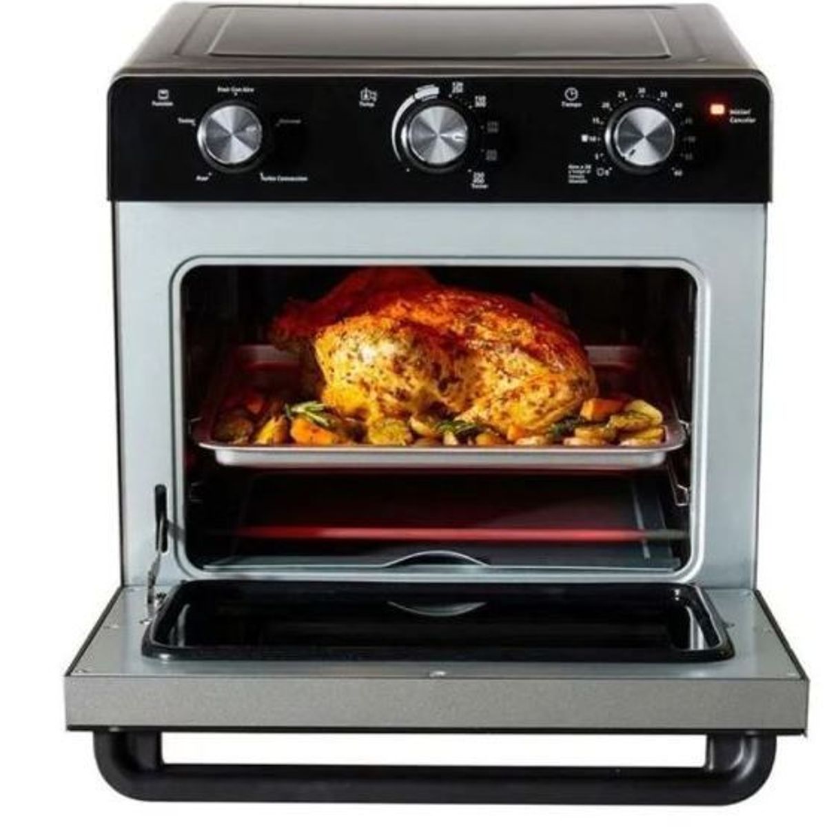 OSTER - Horno Con Freidora De Aire Oster Tssttvmaf1-053 Color Negro