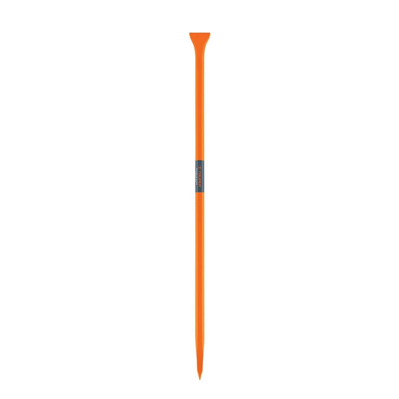 TRUPER - Barreta de punta de 7/8" x 100 cm, escoplo 60 mm, Truper