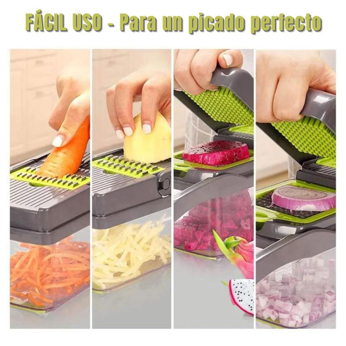 ROHS - Picador de verduras fácil de usar