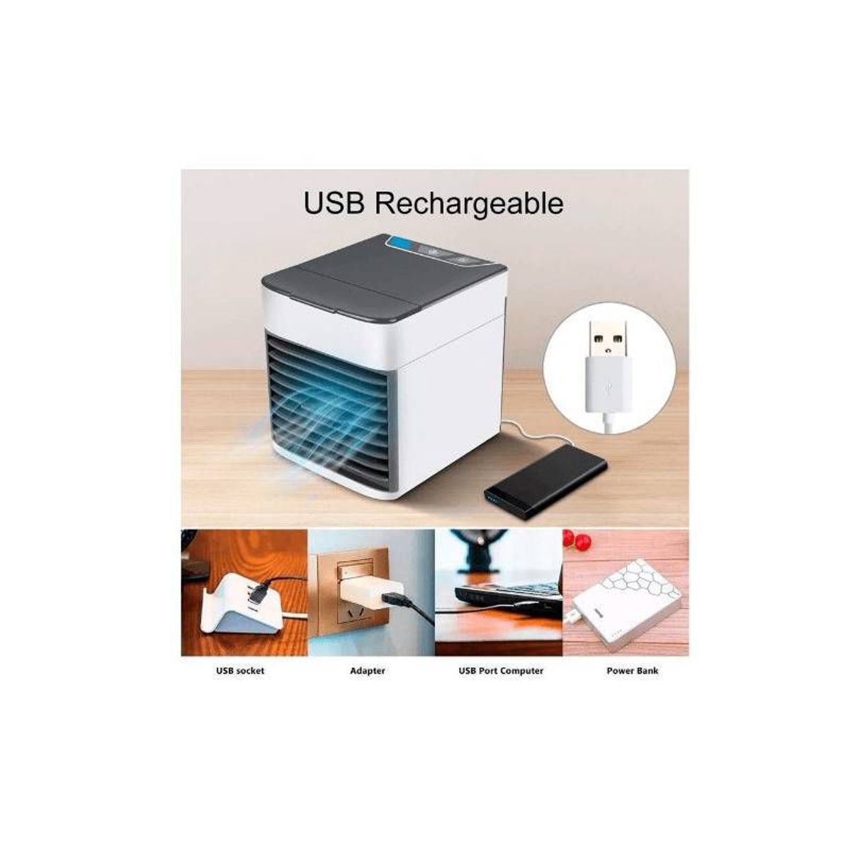 OEM - MINI AIRE ACONDICIONADOR PORTATIL