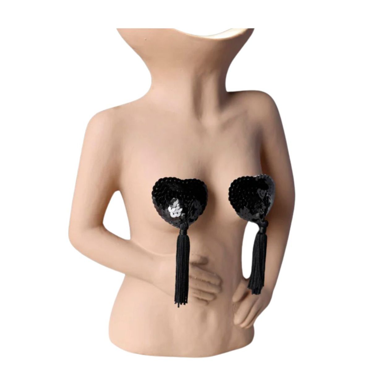 GENERICO - Pezonera Lentejuelas adhesivo Cubre Pezones Lencería