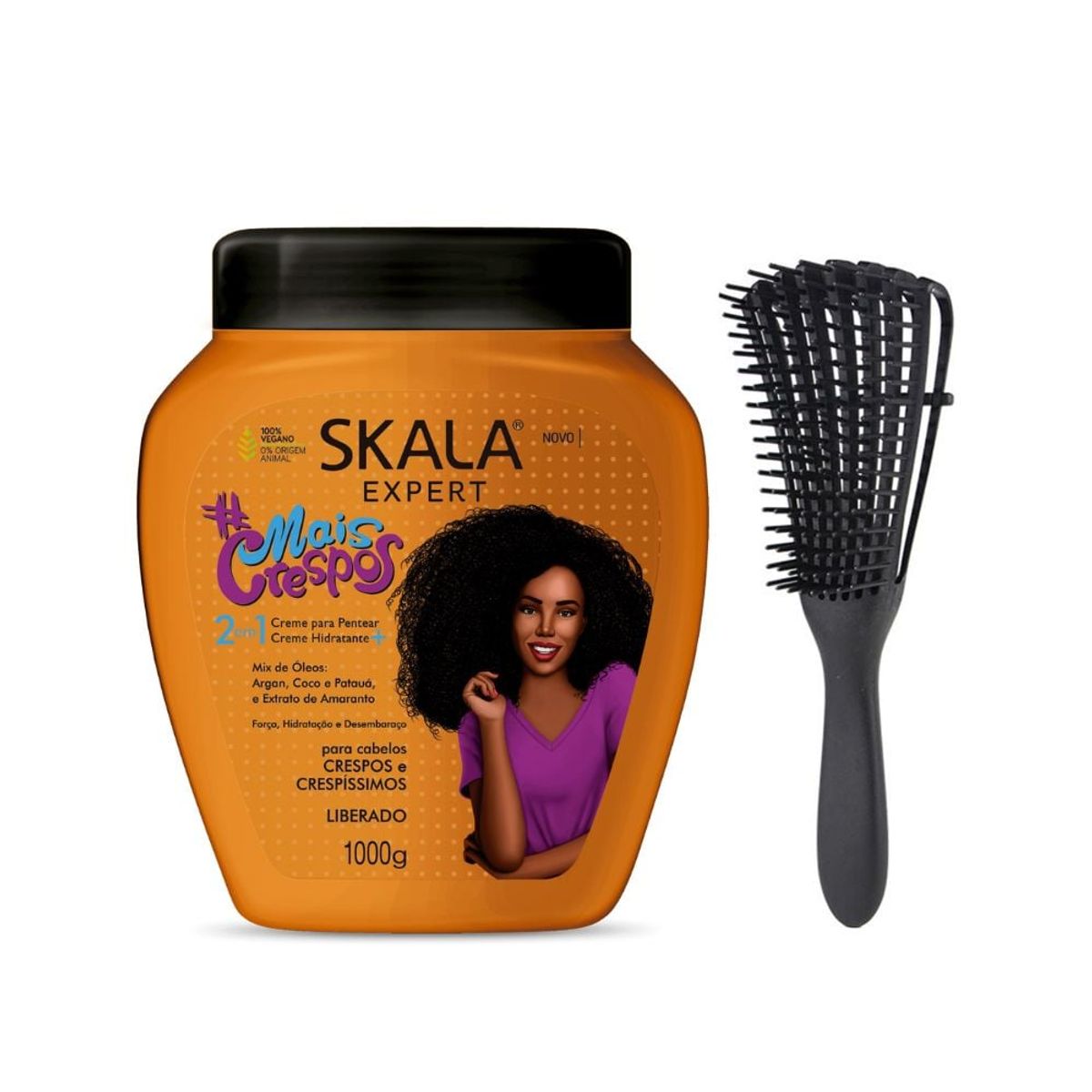 SKALA - Crema Tratamiento Capilar Mais Crespos Skala Expert 1000g